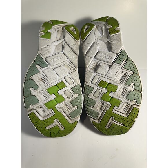 Hoka One One Clifton 4 Men’s Size 9 Blue Green Running Shoes Athletic Cushioned - Picture 7 of 7